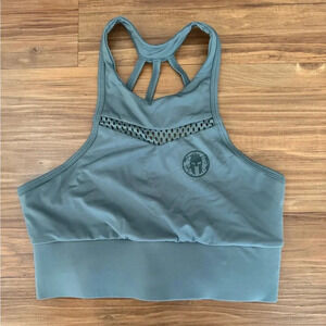 Craft green sports bra
